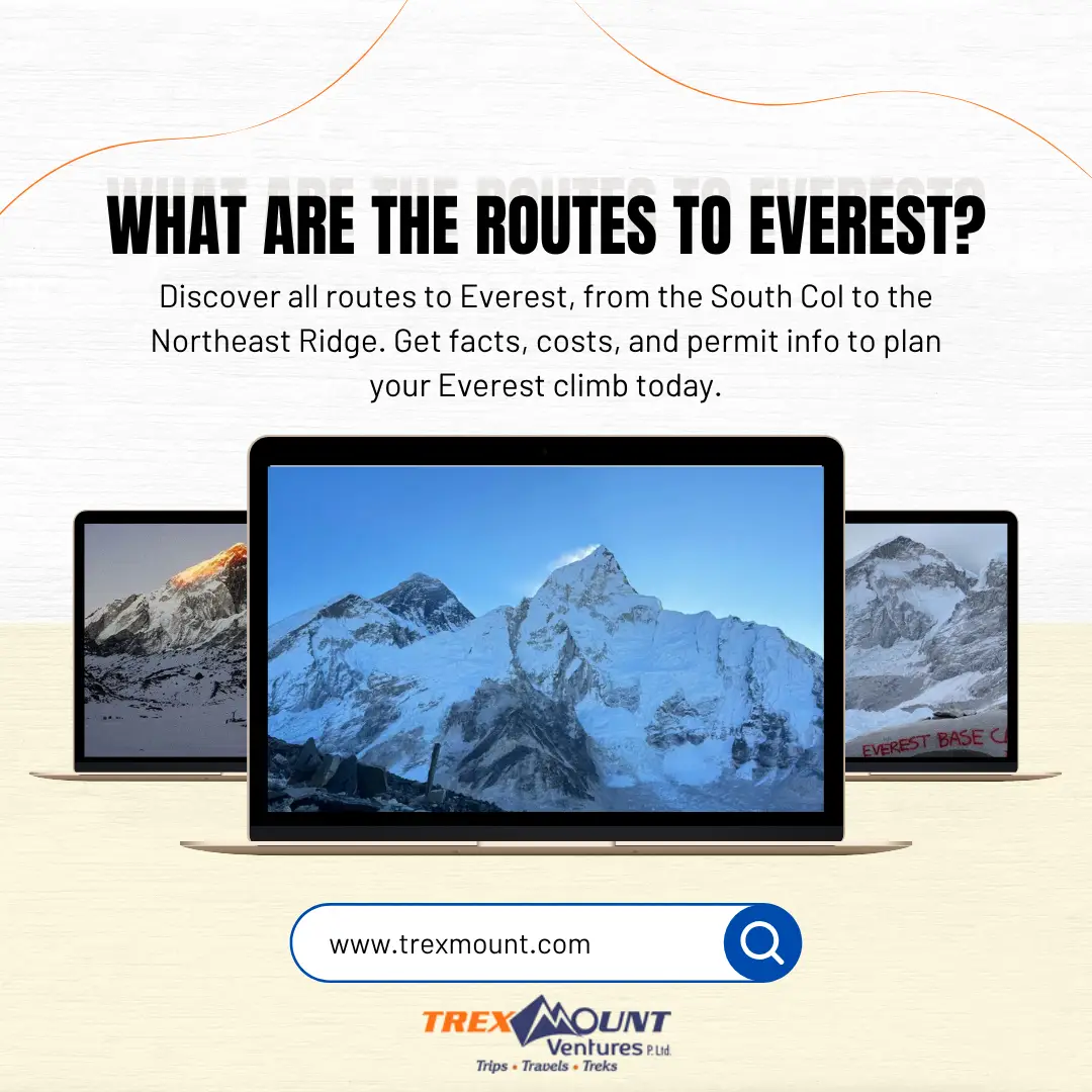 What are the routes to Everest