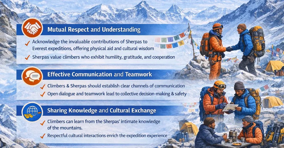 role of sherpas in climbing mount Everest