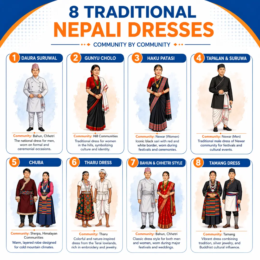 Nepali Dress Traditional | 10 Beautiful Traditions Explained