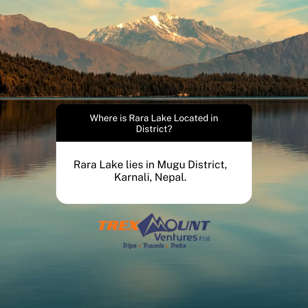 Where is Rara Lake Located in District