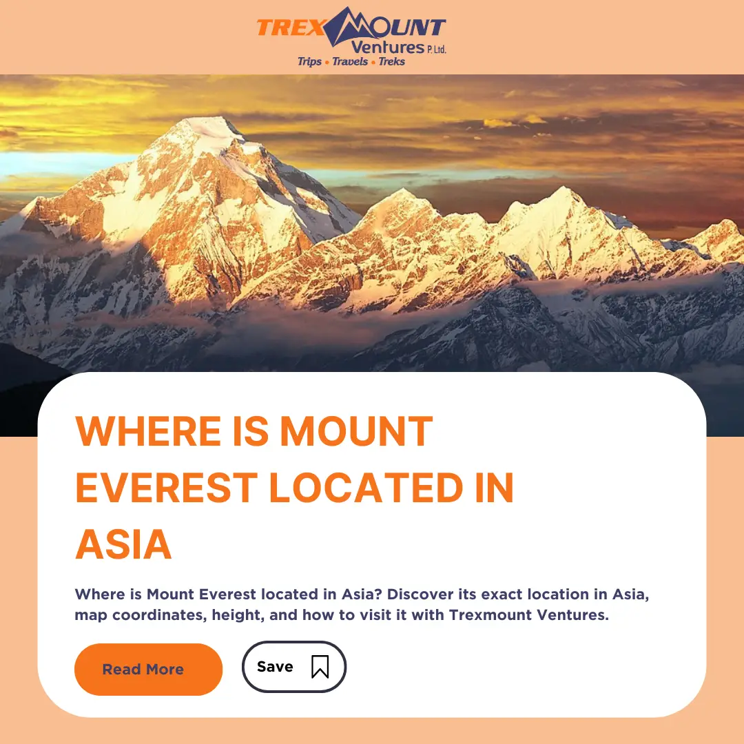 Where Is Mount Everest Located in Asia