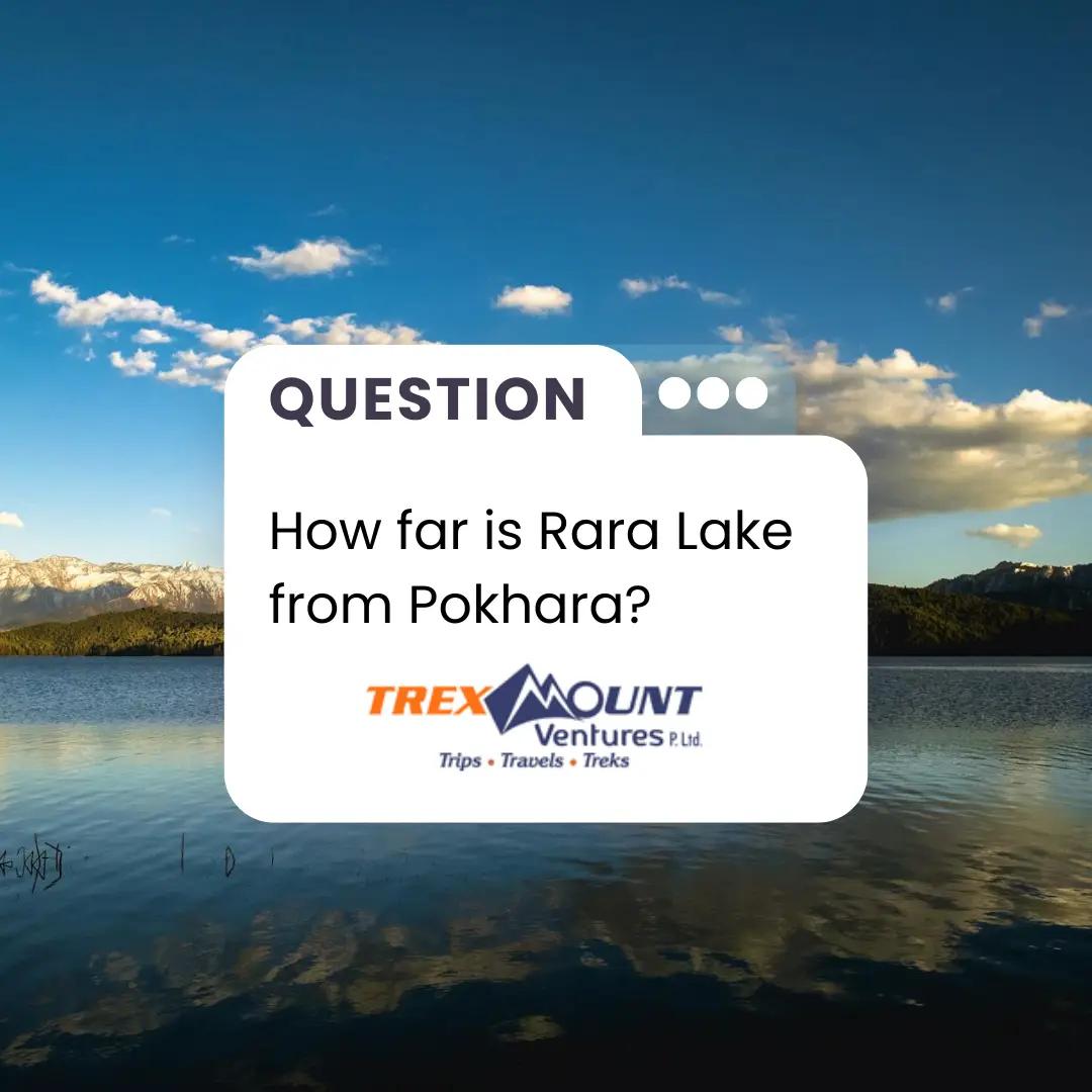 How far is Rara Lake from Pokhara
