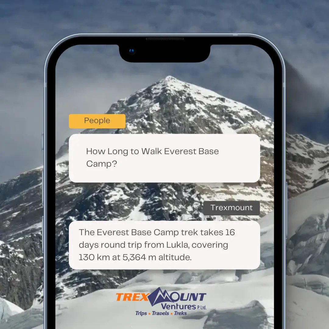How Long to Walk Everest Base Camp