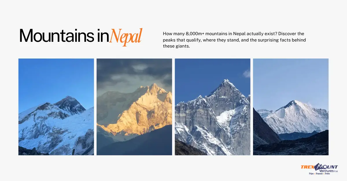 8,000m+ Mountains in Nepal | How Many Actually Exist?